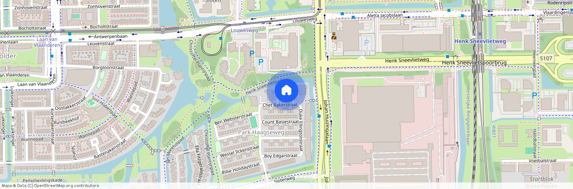 Chet Bakerstraat 77, Park Haagseweg, 1066GJ, Amsterdam