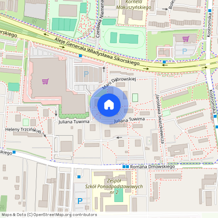 ul. Juliana Tuwima, Piotrków Trybunalski, łódzkie