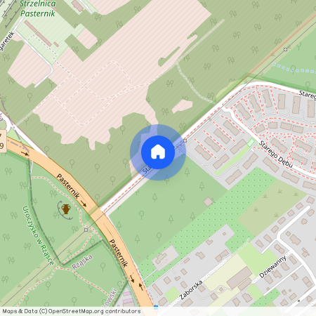 ul. Starego Dębu, Bronowice Wielkie, Prądnik Biały, Kraków, małopolskie