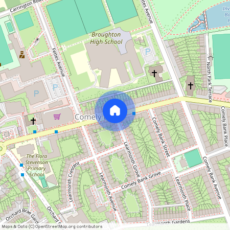 Comely Bank Avenue, Comely Bank, Edinburgh