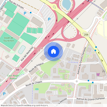 1950, Sitten, Route De Préjeux, 27