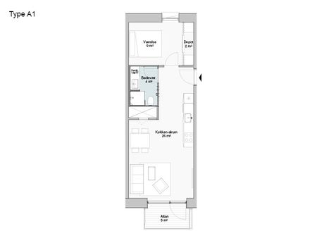 Nyopført lejemål i flot og moderne boligkompleks - Photo 2