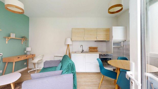 Location - T2 Meublé Nantes, 29.0m2, 1 chambres - Photo 1