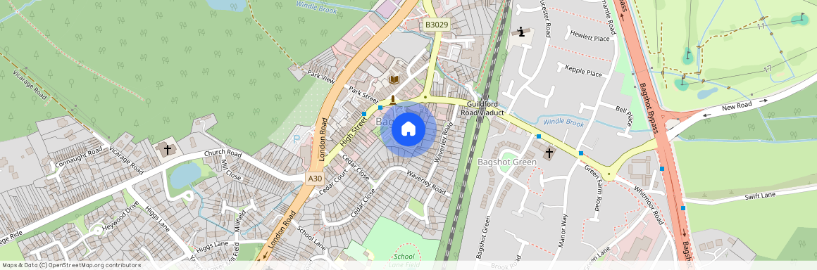 High Street, Bagshot, GU19