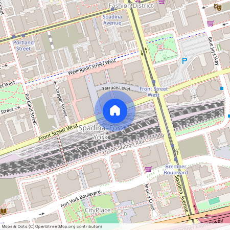 455 Front Street Unit# N105, Toronto