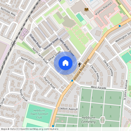 3 bed terraced house to rent in NE31