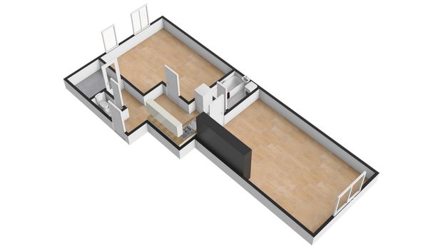 Pronájem bytu 2+kk 61 m² - Photo 1