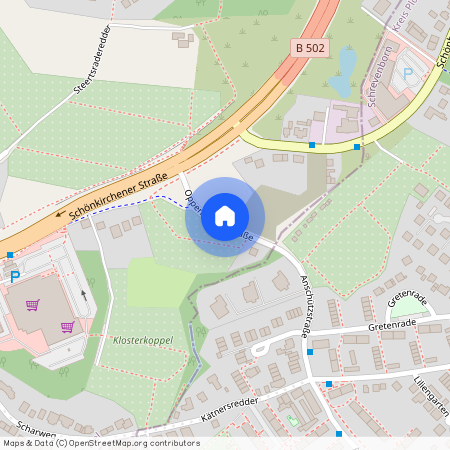 24149 Kiel - Neumühlen-Dietrichsdorf-Oppendorf