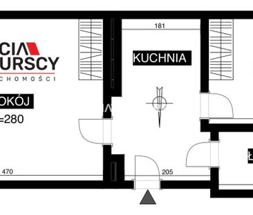 Krowodrza, Łobzów, Galla, 2 pokoje - Фото 4