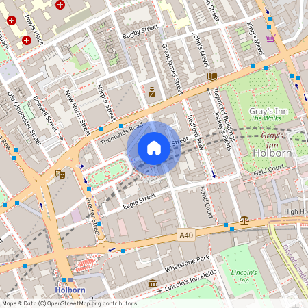 Bloomsbury, Princeton Street, WC1R 4BD, London