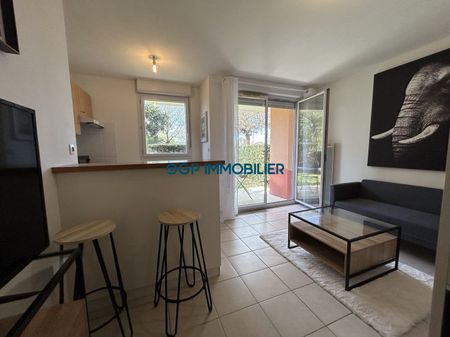 Studio meublé de 26 m² à louer à Castelnau-d'Estrétefonds - Photo 3