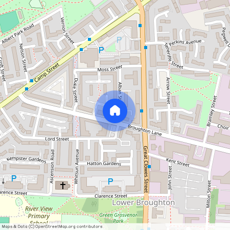 Alban Street, Salford, Greater Manchester, M7