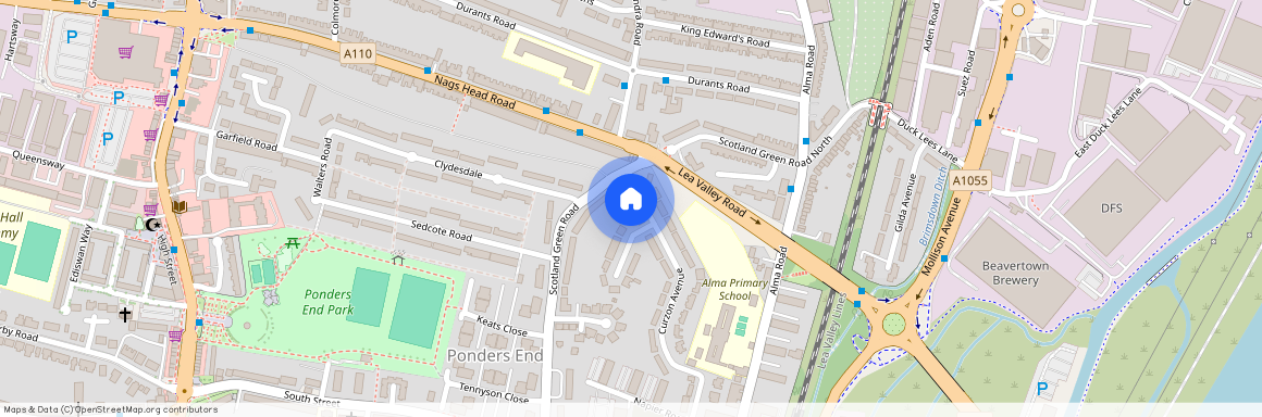 Curzon Avenue, Enfield, Middlesex, EN3