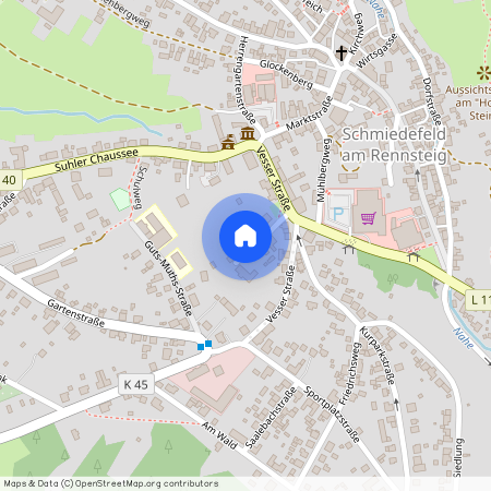 Silberbergstrasse 8, 98711 Thüringen - Schmiedefeld am Rennsteig