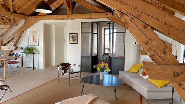 3 Zimmer-Loft in Vésenaz (GE), möbliert, auf Zeit - Foto 1