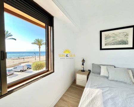 APARTMENT FOR RENT ON THE FIRST LINE OF THE BEACH IN CAMPELLO - ALICANTE - Photo 2