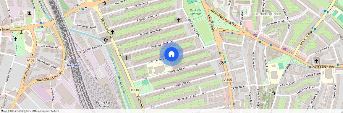 Frobisher Road, Hornsey, N8, London