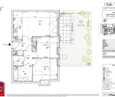 Appartement 3 Pièces 62 m² - Photo 2