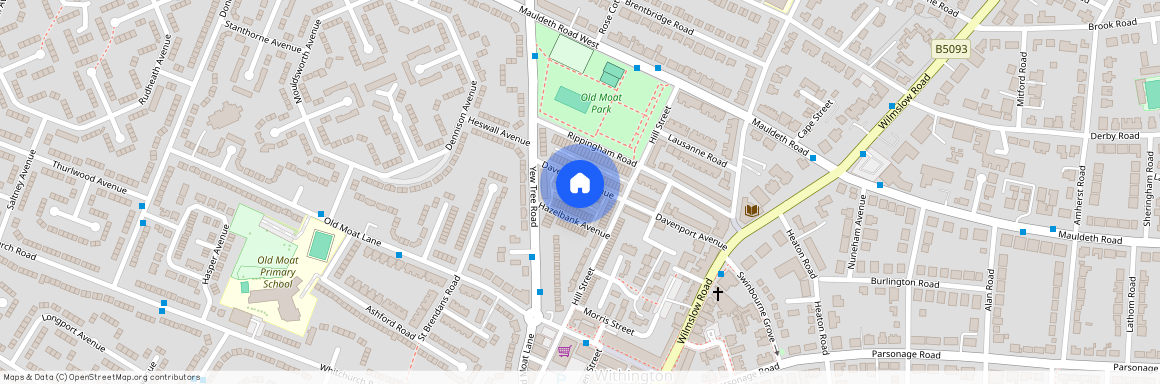 Davenport Avenue, Withington