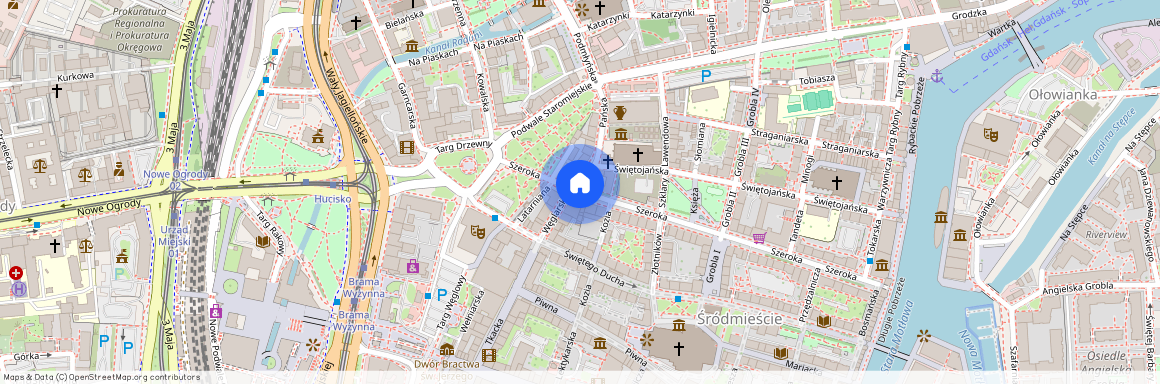 ul. Szeroka, Śródmieście, Gdańsk, pomorskie