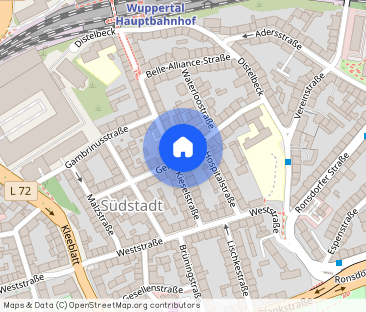 Wohnung mit 2 Zimmern in Wuppertal - Foto 1