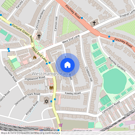 Harvard Court, Honeybourne Road, West Hampstead, London