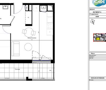 Location Appartement 2 pièces 41m² TRELAZE 49800 - Photo 2