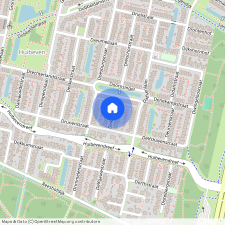 Huibeven Oost, 5043 JE, Dirkslandstraat, Tilburg