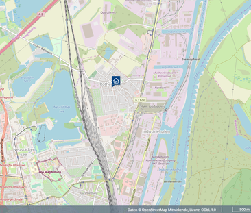 2-Raum-Wohnung mit Balkon und Blick ins Grüne - Foto 5