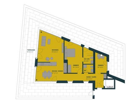 3.5 Zimmer, 94 m², EG - Photo 5