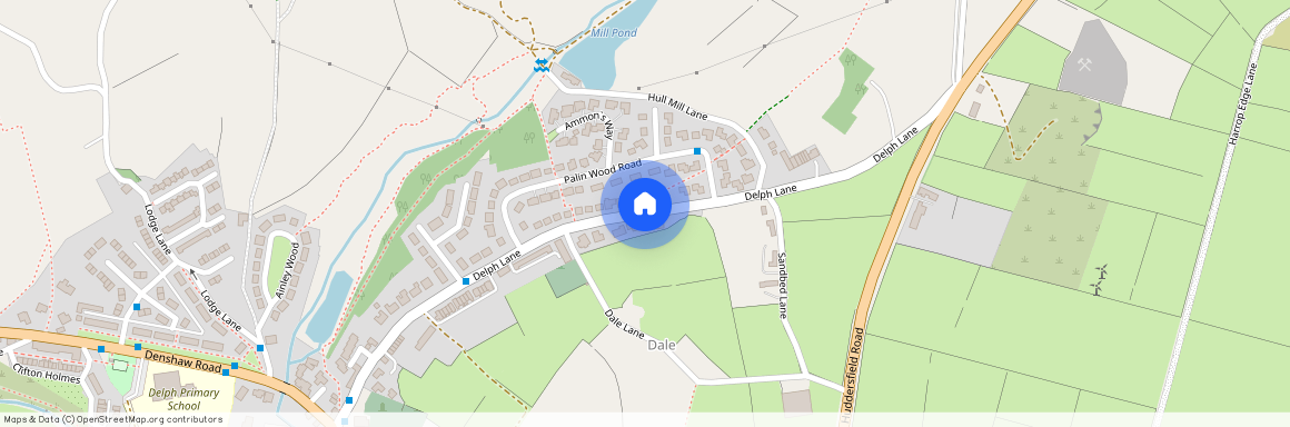 Delph Lane, Delph, Oldham, Greater Manchester, OL3