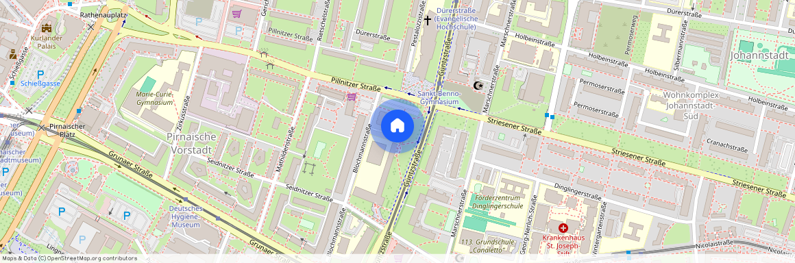 Blochmannstr. 12, 01069 Dresden OT Pirnaische Vorstadt