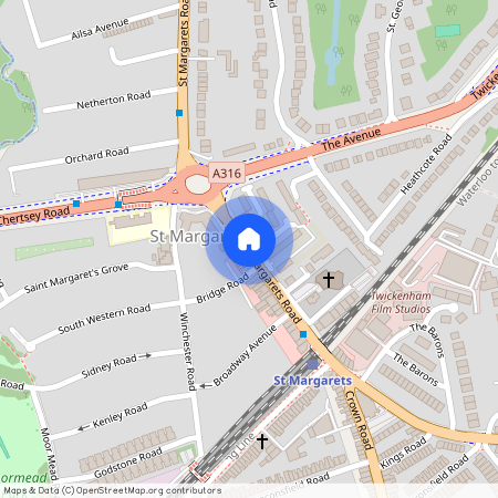 St. Margarets Road, Twickenham, TW1