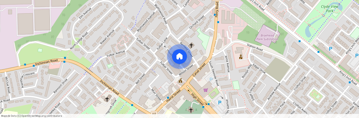 Houston Street, Paisley, Renfrewshire, PA4