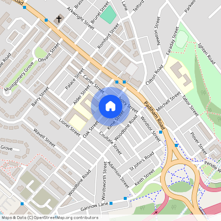 Oak Street, Burnley BB12