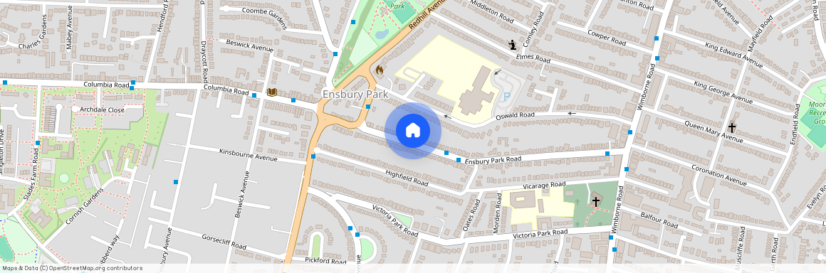 Bedroom Detached House In Ensbury, BH9