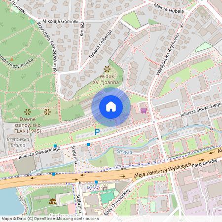 ul. Juliusza Słowackiego, Wrzeszcz Górny, Gdańsk, pomorskie