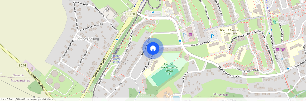 Max-Türpe-Straße 1, 09122 Chemnitz - Morgenleite