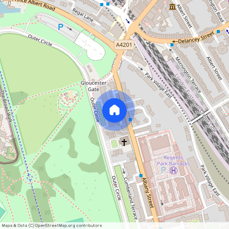 Albany Street, Regent's Park, London, NW1