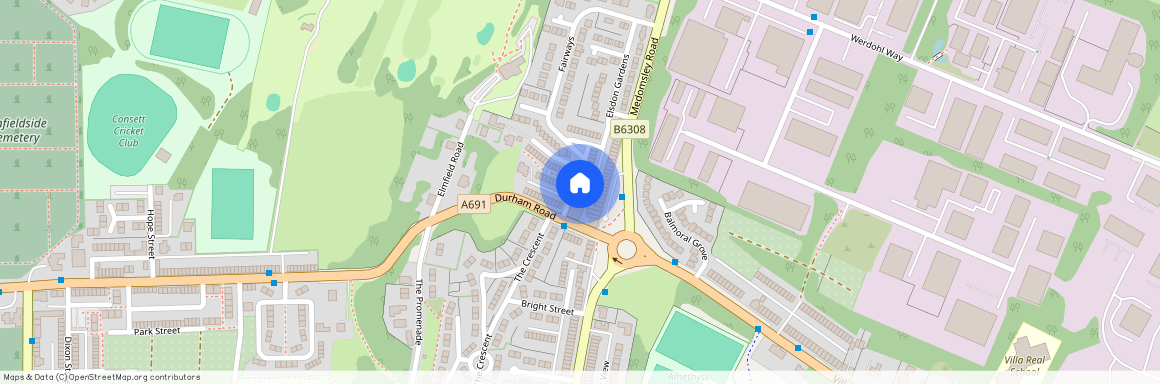 Cyril Street, Consett, County Durham, DH8