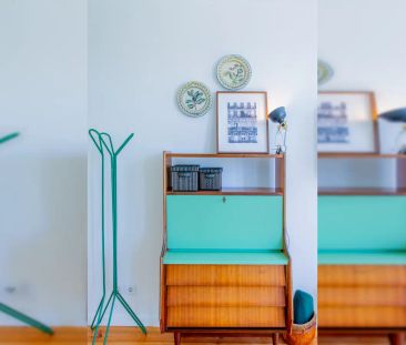 Studio for rent in Porto, furnished, balcony available. - Photo 1