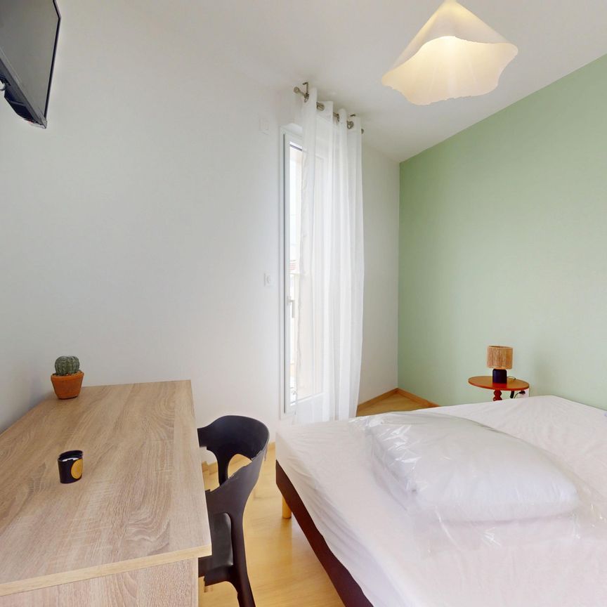 TARISSAN A01 Colocation 6 chambres à Toulouse - Photo 1