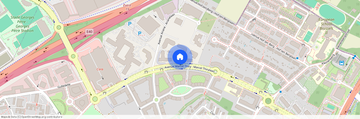 Avenue Marcel Thiry, 204, 305, 1200, Woluwe-Saint-Lambert