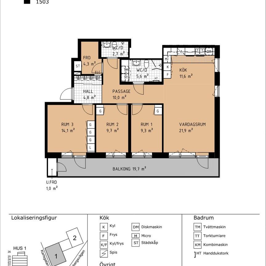 Kopparbergsvägen 37 A, 72214, VÄSTERÅS - Foto 1