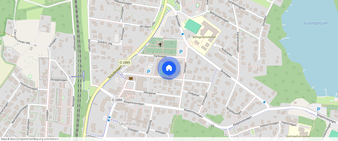 Skövde, Pilvägen, 3 I, 54157