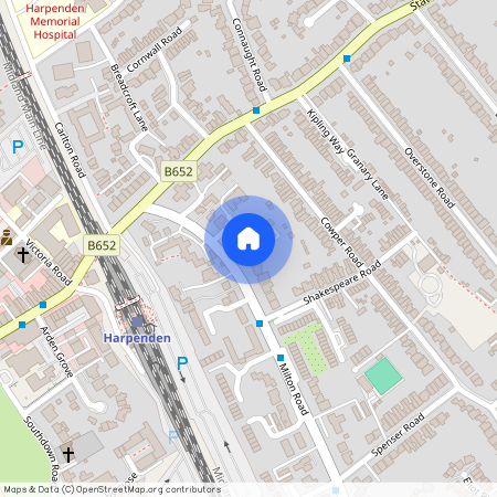 Milton Road, Harpenden, Hertfordshire, AL5