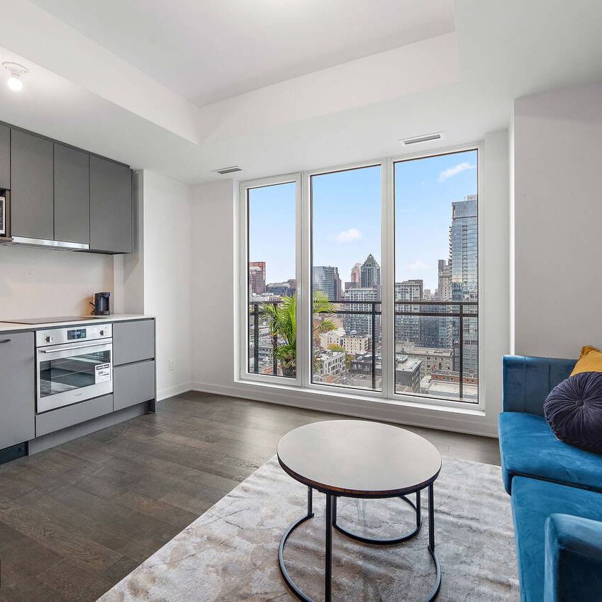 Modern and funished appartment for rent in Downtown Montreal - Photo 1