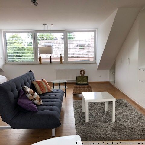 Aachen-Laurensberg: Modern möbl., loftartige 1 Zi-Whng.; all incl. - Photo 1