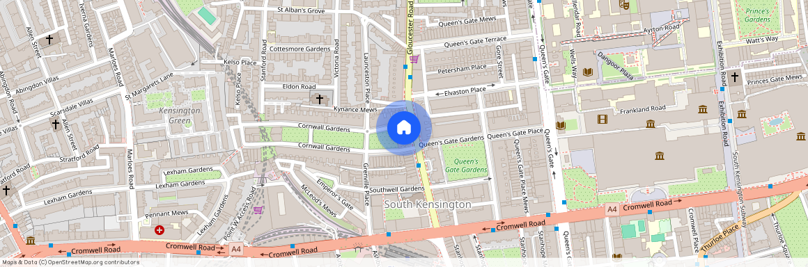 Cornwall Gardens, SW7, London