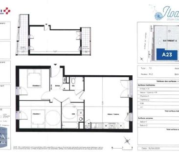 Appartement à louer 3 pièces 59.67m² - Photo 6